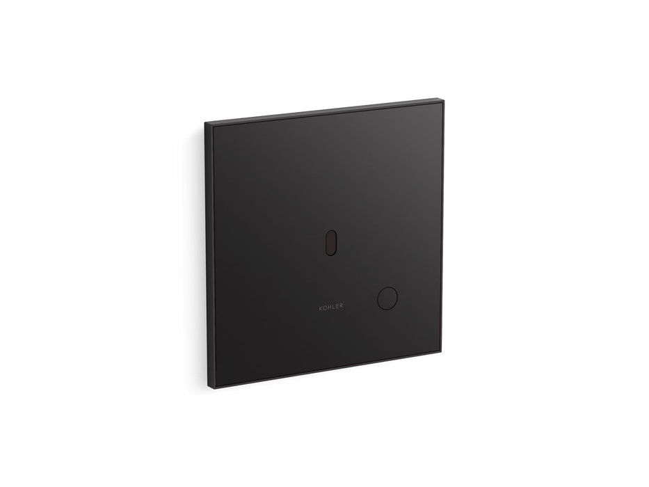 KOHLER K-91UB10D40-7BK Mach Flex Glass faceplate for concealed touchless urinal flushometer, 0.125 gpf