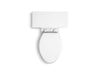 KOHLER K-3981 Tresham One-piece compact elongated toilet with skirted trapway, 1.28 gpf