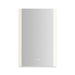 Robern AiO Reserve Cabinet, 20" x 30" x 4", Edge Lit, TUN Lighting, Warm White (2700K) to Cool White (5600K), Dimmable, Interior Lighting, Electrical Outlets, USB Charging Ports, Left Hinge