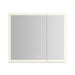 Robern AiO Reserve Cabinet, 36" x 30" x 4", Perimeter Lit, TUN Lighting, Warm White (2700K) to Cool White (5600K), Dimmable, Interior Lighting, Electrical Outlets, USB Charging Ports