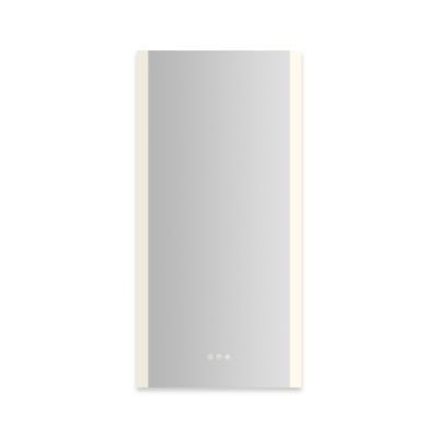 Robern AiO Reserve Cabinet, 20" x 40" x 4", Edge Lit, TUN Lighting, Warm White (2700K) to Cool White (5600K), Dimmable, Interior Lighting, Electrical Outlets, USB Charging Ports, Right Hinge