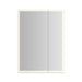 Robern AiO Reserve Cabinet, 36" x 48" x 4", Perimeter Lit, TUN Lighting, Warm White (2700K) to Cool White (5600K), Dimmable, Interior Lighting, Electrical Outlets, USB Charging Ports