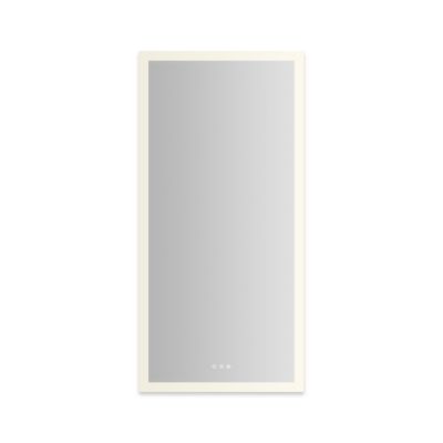Robern AiO Reserve Cabinet, 24" x 48" x 4", Perimeter Lit, TUN Lighting, Warm White (2700K) to Cool White (5600K), Dimmable, Interior Lighting, Electrical Outlets, USB Charging Ports, Left Hinge