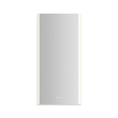 Robern AiO Reserve Cabinet, 24" x 48" x 4", Edge Lit, TUN Lighting, Warm White (2700K) to Cool White (5600K), Dimmable, Interior Lighting, Electrical Outlets, USB Charging Ports, Left Hinge