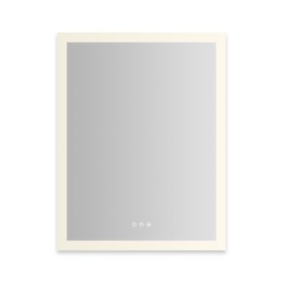 Robern AiO Reserve Cabinet, 24" x 30" x 4", Perimeter Lit, TUN Lighting, Warm White (2700K) to Cool White (5600K), Dimmable, Interior Lighting, Electrical Outlets, USB Charging Ports, Right Hinge