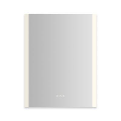 Robern AiO Reserve Cabinet, 24" x 30" x 4", Edge Lit, TUN Lighting, Warm White (2700K) to Cool White (5600K), Dimmable, Interior Lighting, Electrical Outlets, USB Charging Ports, Right Hinge