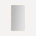 Robern Presence Rounded Corner Cabinet, 24" x 44" x 4", Inside Perimeter Lit, TUN Lighting, Warm White (2700K) to Cool White (5600K), Dimmable, Interior Lighting, Electrical Outlets, USB Charging Ports