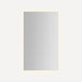 Robern Presence Cabinet, 24" x 40" x 4", Inside Perimeter Lit, TUN Lighting, Warm White (2700K) to Cool White (5600K), Dimmable, Interior Lighting, Electrical Outlets, USB Charging Ports