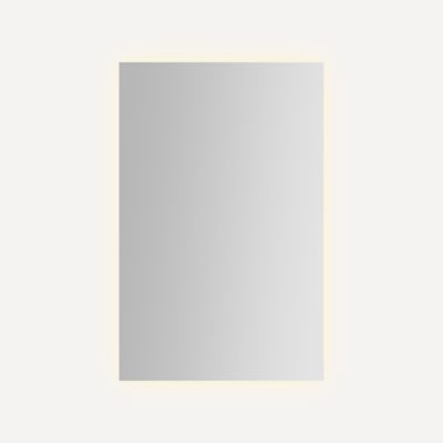 Robern Presence Cabinet, 20" x 30" x 4", Inside Perimeter Lit, TUN Lighting, Warm White (2700K) to Cool White (5600K), Dimmable, Interior Lighting, Electrical Outlets, USB Charging Ports