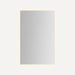 Robern Presence Cabinet, 20" x 30" x 4", Inside Perimeter Lit, TUN Lighting, Warm White (2700K) to Cool White (5600K), Dimmable, Interior Lighting, Electrical Outlets, USB Charging Ports