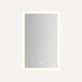 Robern Instinct Lighted Mirror, 20" x 30" x 7/8", Rectangle, Perimeter Light Pattern, TUN Lighting, Warm White (2700K) to Cool White (5600K), Dimmable, Defogger