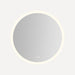 Robern Instinct Lighted Mirror, 30" Circle, Perimeter Light Pattern, TUN Lighting, Warm White (2700K) to Cool White (5600K), Dimmable, Defogger