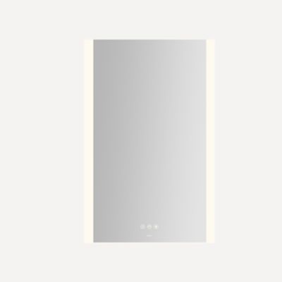 Robern Instinct Instinct Lighted Mirror, 20" x 30" x 7/8", Rectangle, Edge Lit Light Pattern, TUN Lighting, Warm White (2700K) to Cool White (5600K), Dimmable, Defogger