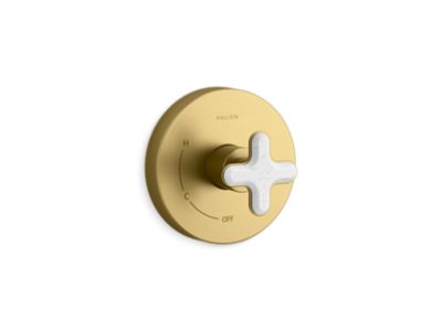 Kallista P32707-WC 002 Pressure Bal Trim, White Carrera