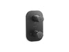 Kallista P33496-00 Aileron 3-Outlet Stacked Thermo Trim