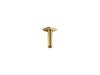 Kallista P33011-00 Modern Square Shwr Arm, 4 Ceiling Mnt