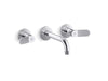 Kallista P33353-LV Aileron Wallmount Widespread Faucet