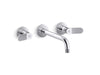 Kallista P33354-LV Aileron Wallmount Widespread Fct, Long