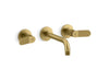 Kallista P33353-LV Aileron Wallmount Widespread Faucet