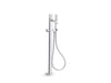 Kallista P32713-WC Bezel Flr Mnt Bth Fct W Hdswr Wc Stone