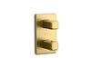 Kallista P33365-00 Bezel 3-Outlet Stacked Thermo Trim