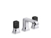 Kallista P33163-NM Bezel Widespread Faucet, Nm Stone