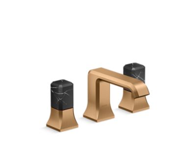 Kallista P33163-NM Bezel Widespread Faucet, Nm Stone