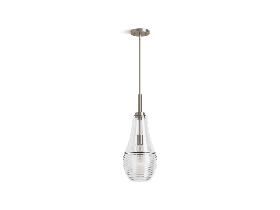 KOHLER K-42196-PE01 Simplice 8" teardrop pendant