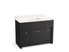 KOHLER Alouette™ 48" bathroom vanity cabinet with sink and quartz top