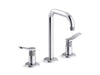 Kallista P33350-LV Aileron Widespread Sink Faucet, Tall
