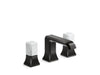 Kallista P33163-WC Bezel Widespread Faucet, Wc Stone