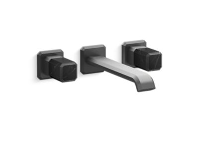 Kallista P33169-NM Bezel Wm Wide Spread, Long, Nm Stone