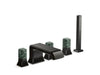 Kallista P32712-GTM Bezel Dkmt Bth Fct W Div Hdswr Gtm Stne