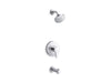 KOHLER Elate Rite-Temp bath and shower trim kit, 2.5 gpm