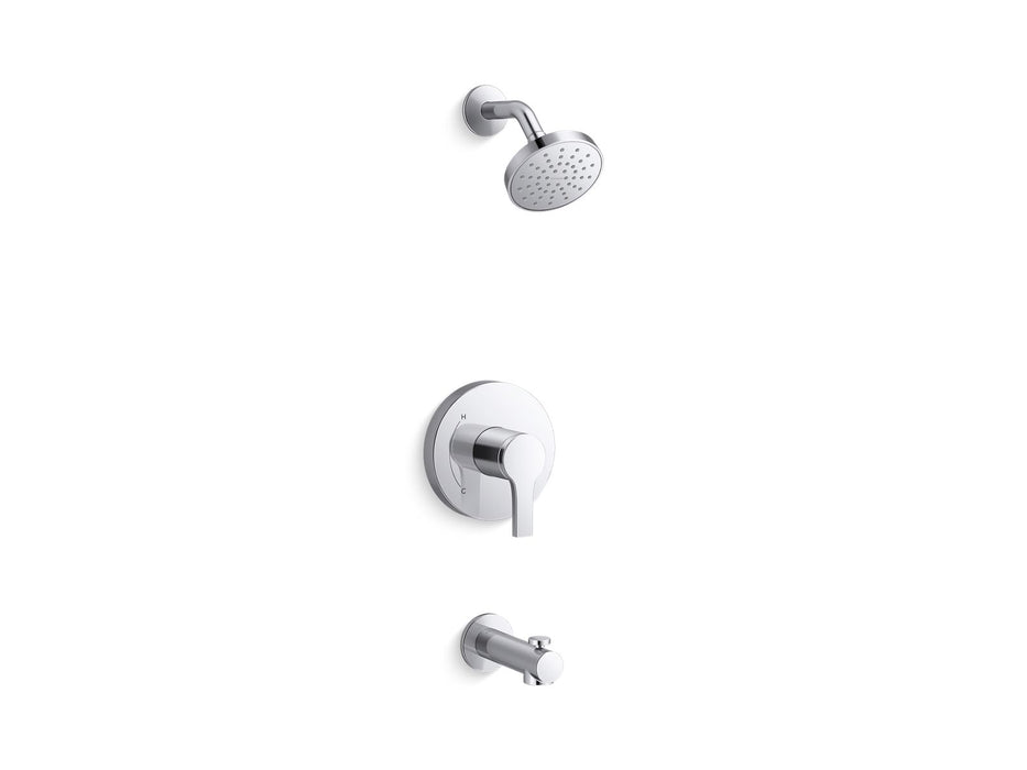 KOHLER Elate Rite-Temp bath and shower trim kit, 2.5 gpm