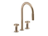 KOHLER Billet™ Pull-down kitchen sink faucet with two-function sprayhead