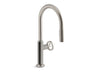 KOHLER Billet™ Pull-down kitchen sink faucet with two-function sprayhead