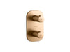 Kallista P33496-00 Aileron 3-Outlet Stacked Thermo Trim