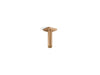 Kallista P33011-00 Modern Square Shwr Arm, 4 Ceiling Mnt