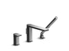 KOHLER Composed Deck-mount bath faucet with handshower