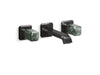 Kallista P33168-GTM Bezel Wall Mount Wide Spread, Gtm Stone