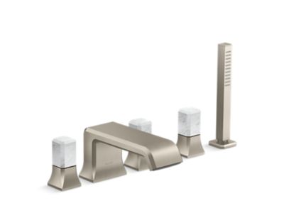 Kallista P32712-WC Bezel Dkmt Bth Fct W Div Hdswr Wc Stone