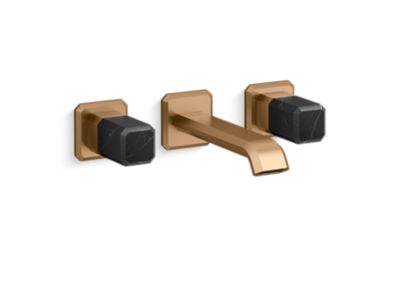 Kallista P33168-NM Bezel Wall Mount Wide Spread Nm Stone
