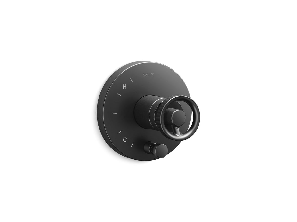 KOHLER Components Rite-Temp valve trim with Industrial handle and ...