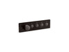 KOHLER Anthem Four-outlet recessed mechanical thermostatic valve control