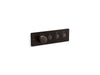 KOHLER Anthem Three-outlet recessed mechanical thermostatic valve control