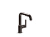 KOHLER Purist Pull-out kitchen sink faucet with three-function sprayhead