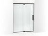 KOHLER K-CA37600-8L Statement 76" H pivot shower door with 5/16"-thick glass