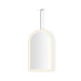 Robern Sculpt Hanging Arch Framed Mirror, 20" x 33" x 1-7/8", Perimeter Light Pattern, Warm White (3000K), Dimmable