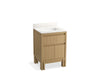 KOHLER Solive™ 24" bathroom vanity cabinet with sink and quartz top